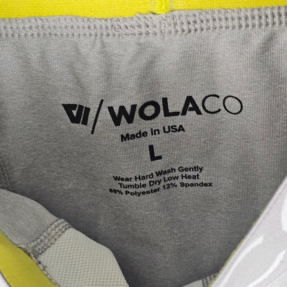 WOLACO Compression Pants Mens L Gray North Moore Athletic Pockets - Picture 3 of 9